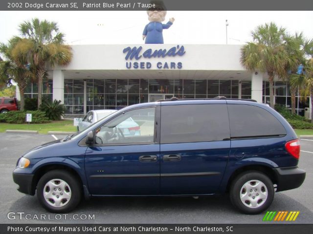 2002 Dodge Caravan SE in Patriot Blue Pearl