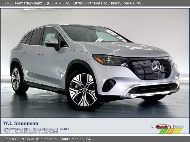 2023 Mercedes-Benz EQE 350+ SUV in Cirrus Silver Metallic