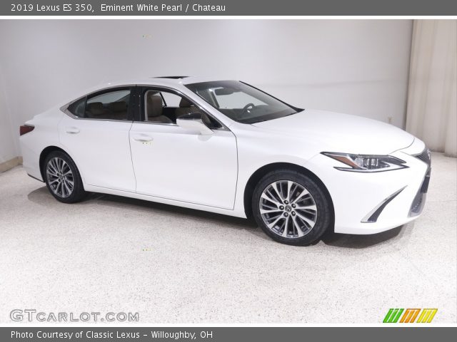 2019 Lexus ES 350 in Eminent White Pearl