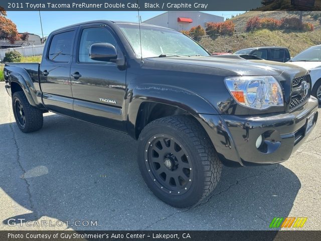 2011 Toyota Tacoma PreRunner Double Cab in Black