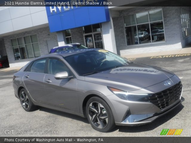 2021 Hyundai Elantra Limited Hybrid in Electric Shadow