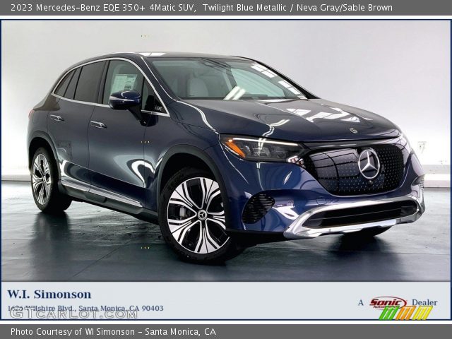 2023 Mercedes-Benz EQE 350+ 4Matic SUV in Twilight Blue Metallic