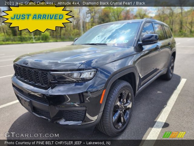 2021 Jeep Grand Cherokee L Altitude 4x4 in Diamond Black Crystal Pearl