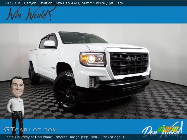 2022 GMC Canyon Elevation Crew Cab 4WD in Summit White