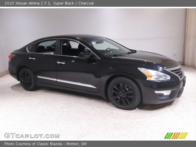 2015 Nissan Altima 2.5 S in Super Black