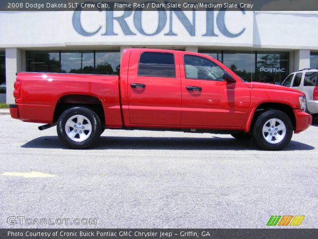 2008 Dodge Dakota SLT Crew Cab in Flame Red