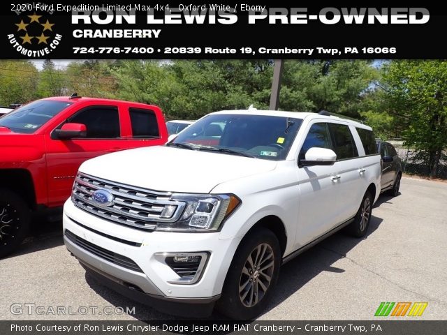 2020 Ford Expedition Limited Max 4x4 in Oxford White