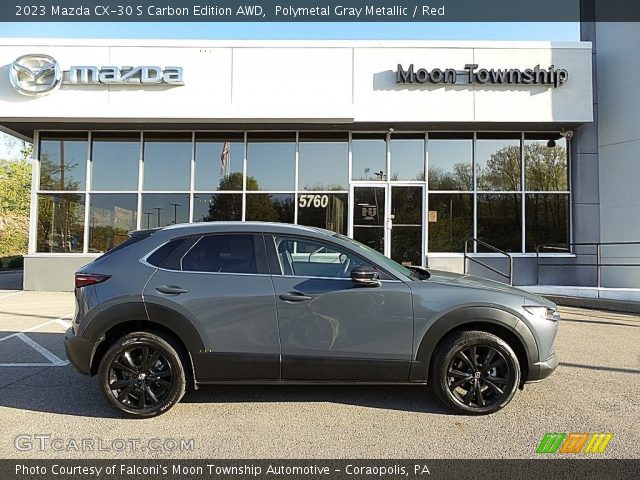 2023 Mazda CX-30 S Carbon Edition AWD in Polymetal Gray Metallic