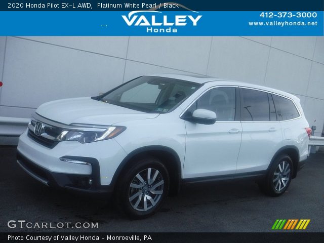 2020 Honda Pilot EX-L AWD in Platinum White Pearl