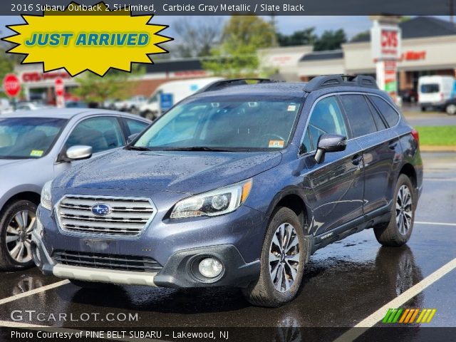 2016 Subaru Outback 2.5i Limited in Carbide Gray Metallic