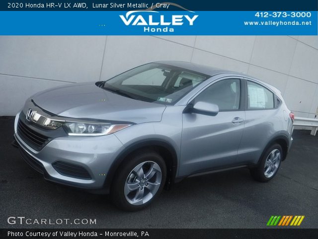 2020 Honda HR-V LX AWD in Lunar Silver Metallic