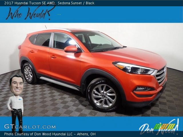 2017 Hyundai Tucson SE AWD in Sedona Sunset