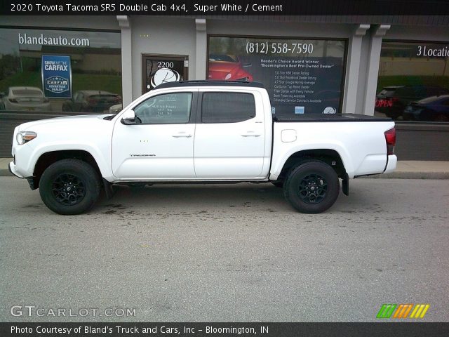 2020 Toyota Tacoma SR5 Double Cab 4x4 in Super White
