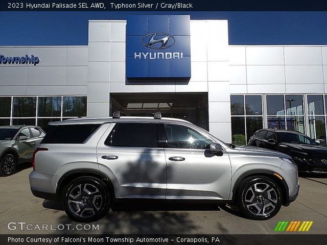 2023 Hyundai Palisade SEL AWD in Typhoon Silver