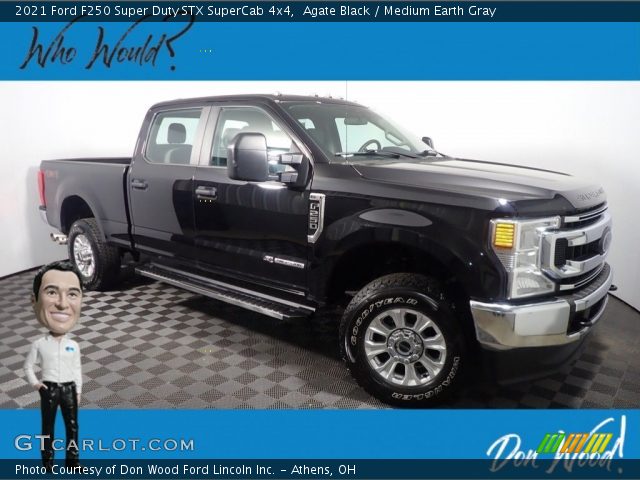 2021 Ford F250 Super Duty STX SuperCab 4x4 in Agate Black