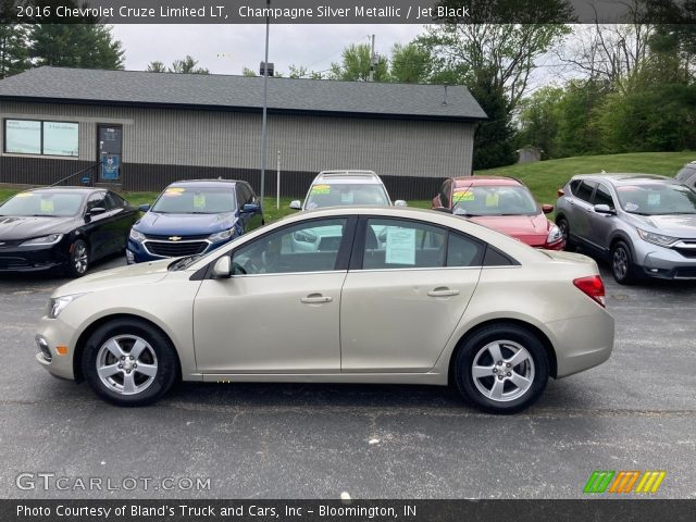 2016 Chevrolet Cruze Limited LT in Champagne Silver Metallic