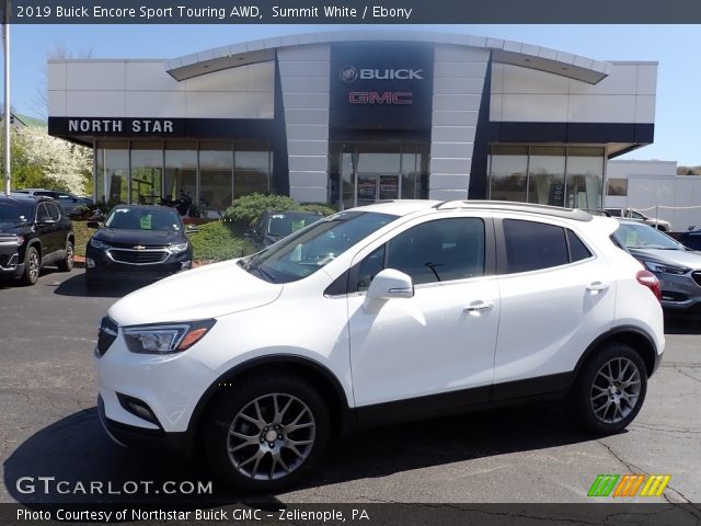 2019 Buick Encore Sport Touring AWD in Summit White