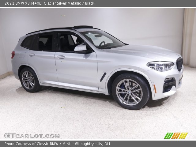 2021 BMW X3 M40i in Glacier Silver Metallic