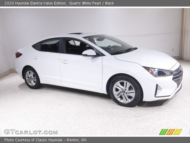 2020 Hyundai Elantra Value Edition in Quartz White Pearl