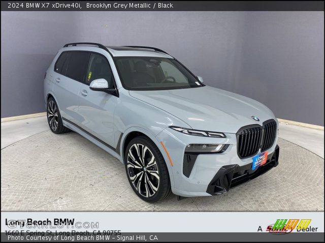 2024 BMW X7 xDrive40i in Brooklyn Grey Metallic