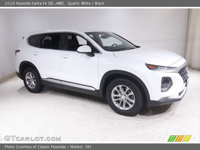 2019 Hyundai Santa Fe SEL AWD in Quartz White