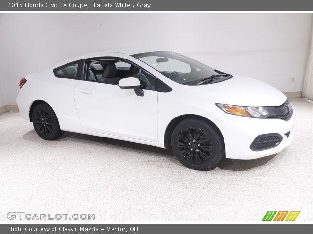 2015 Honda Civic LX Coupe in Taffeta White