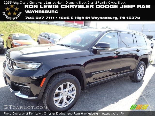 2022 Jeep Grand Cherokee L Limited 4x4 in Diamond Black Crystal Pearl