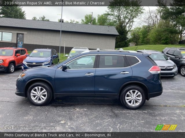 2016 Nissan Rogue SV AWD in Arctic Blue Metallic