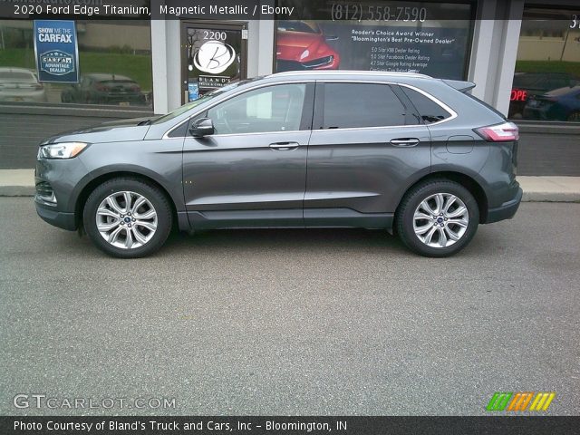 2020 Ford Edge Titanium in Magnetic Metallic