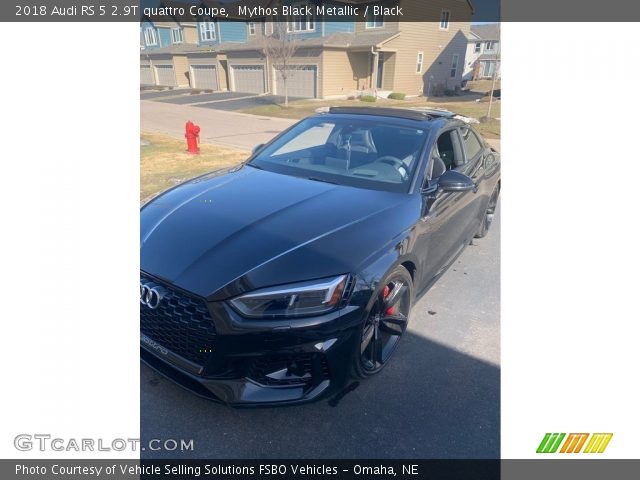 2018 Audi RS 5 2.9T quattro Coupe in Mythos Black Metallic