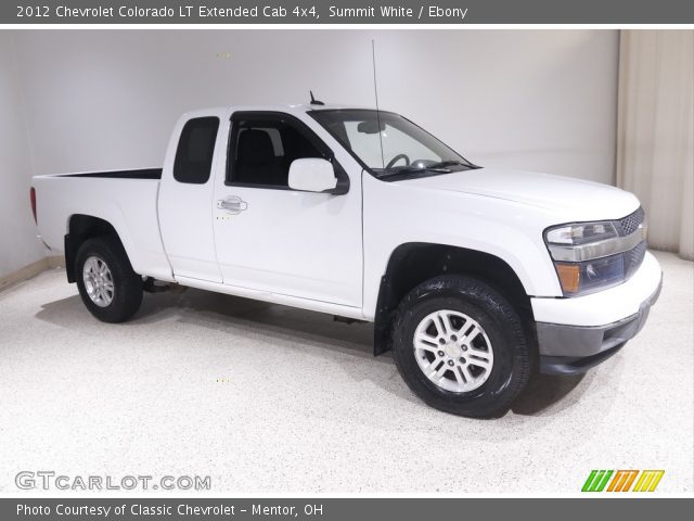 2012 Chevrolet Colorado LT Extended Cab 4x4 in Summit White