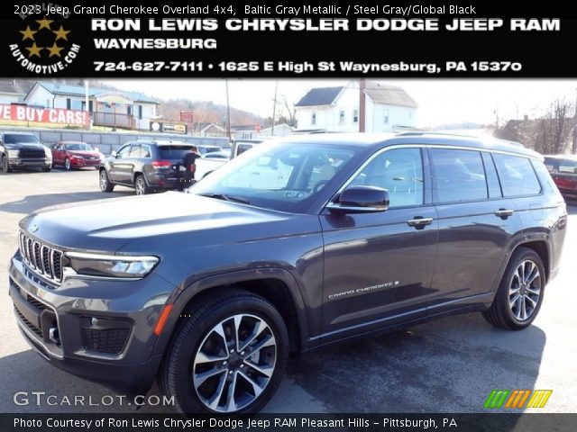 2023 Jeep Grand Cherokee Overland 4x4 in Baltic Gray Metallic