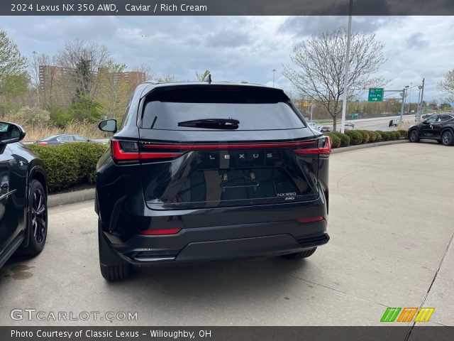 2024 Lexus NX 350 AWD in Caviar