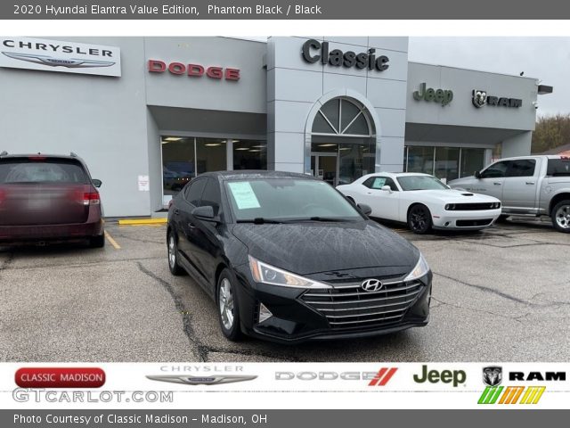 2020 Hyundai Elantra Value Edition in Phantom Black