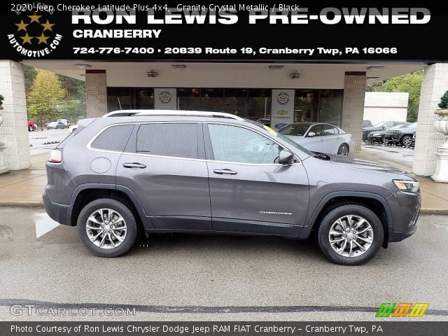 2020 Jeep Cherokee Latitude Plus 4x4 in Granite Crystal Metallic