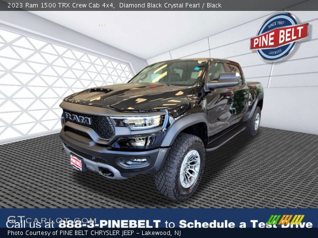 2023 Ram 1500 TRX Crew Cab 4x4 in Diamond Black Crystal Pearl