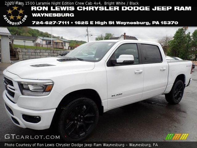 2023 Ram 1500 Laramie Night Edition Crew Cab 4x4 in Bright White