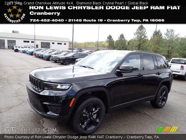 2023 Jeep Grand Cherokee Altitude 4x4 in Diamond Black Crystal Pearl