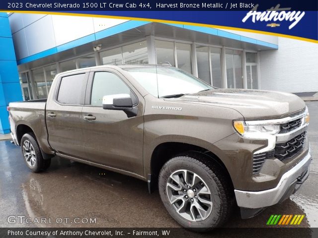 2023 Chevrolet Silverado 1500 LT Crew Cab 4x4 in Harvest Bronze Metallic