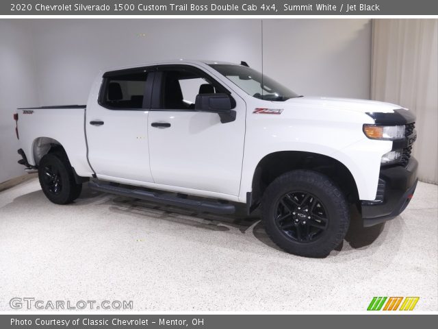2020 Chevrolet Silverado 1500 Custom Trail Boss Double Cab 4x4 in Summit White