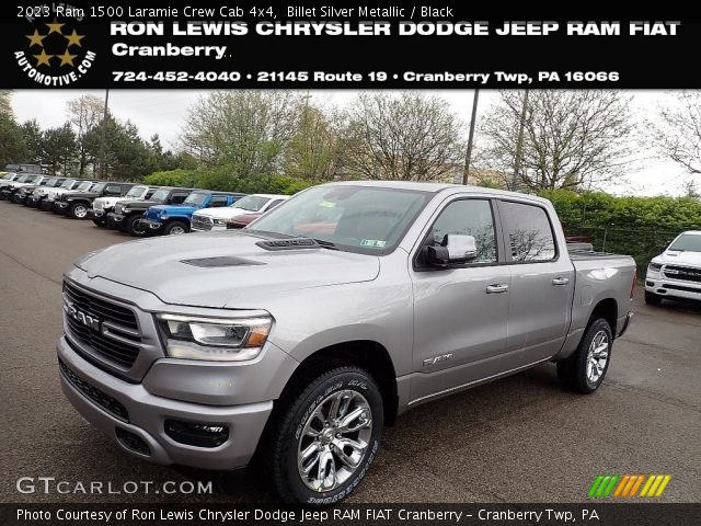 2023 Ram 1500 Laramie Crew Cab 4x4 in Billet Silver Metallic