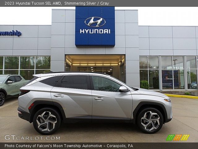 2023 Hyundai Tucson SEL AWD in Shimmering Silver