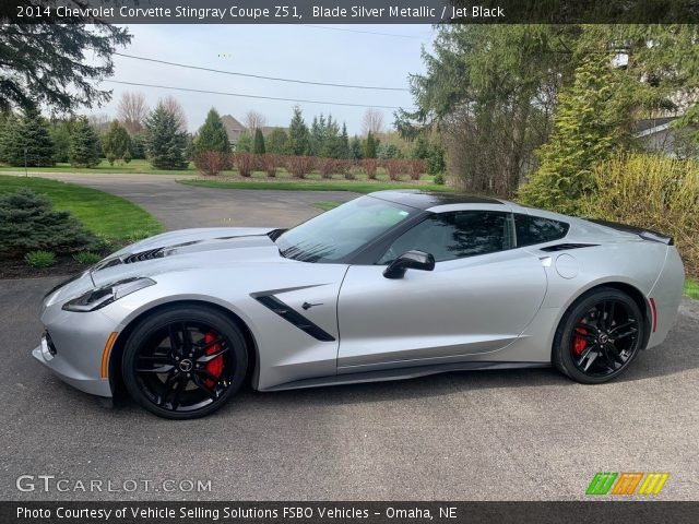 2014 Chevrolet Corvette Stingray Coupe Z51 in Blade Silver Metallic