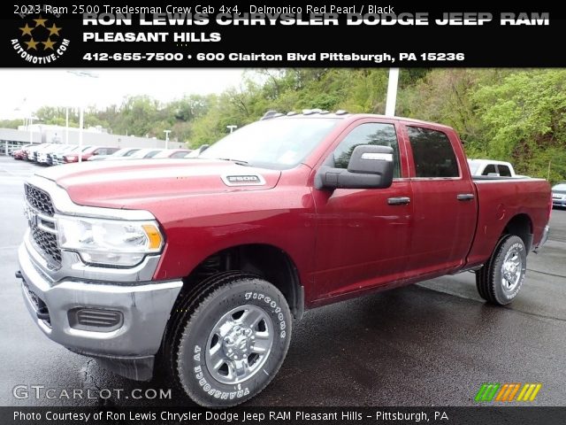 2023 Ram 2500 Tradesman Crew Cab 4x4 in Delmonico Red Pearl