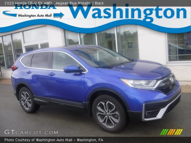 2020 Honda CR-V EX AWD in Aegean Blue Metallic