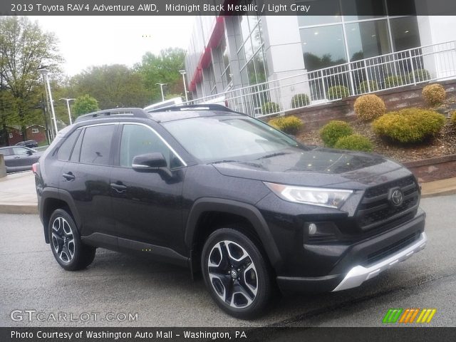 2019 Toyota RAV4 Adventure AWD in Midnight Black Metallic