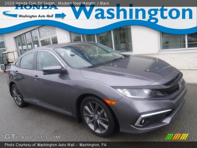2020 Honda Civic EX Sedan in Modern Steel Metallic