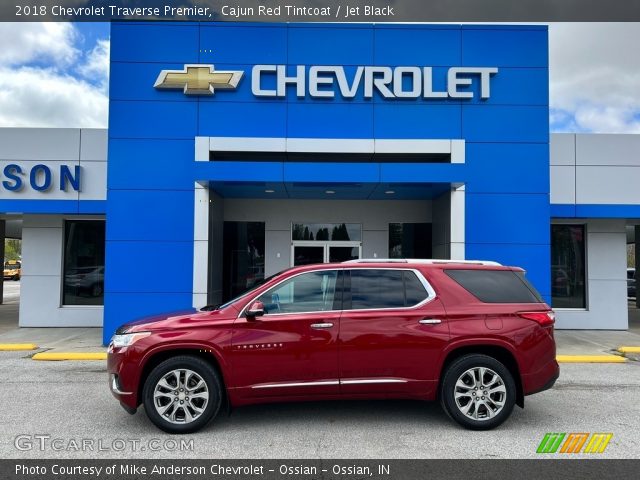 2018 Chevrolet Traverse Premier in Cajun Red Tintcoat