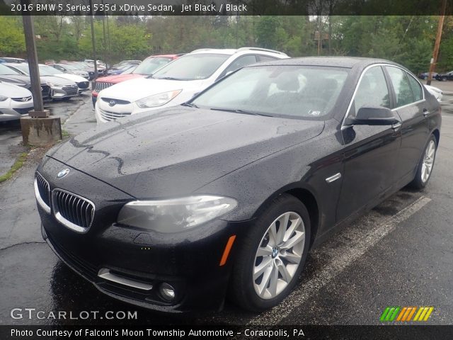2016 BMW 5 Series 535d xDrive Sedan in Jet Black