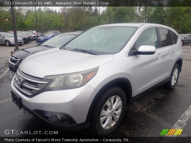 2013 Honda CR-V EX AWD in Alabaster Silver Metallic